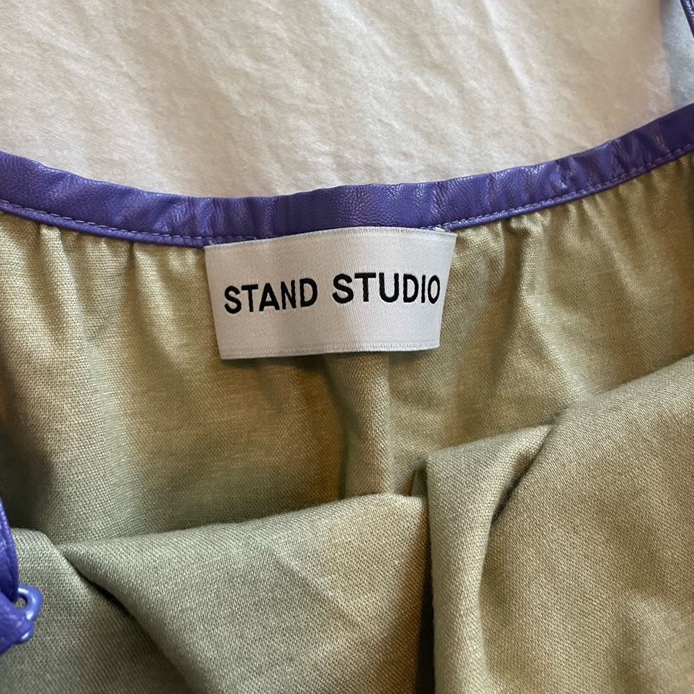 Stand Studio Purple Tank Top - Picture 3 of 8